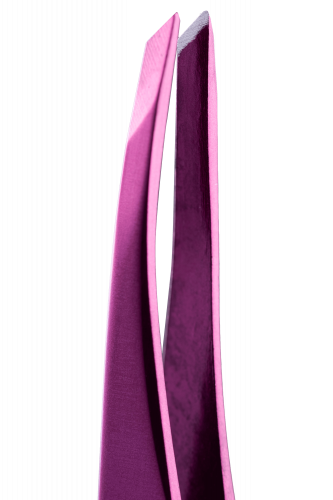 ZOLA ПІНЦЕТ СКОШЕНИЙ ПРОФЕСІЙНИЙ ДЛЯ БРІВ PINK 05515
