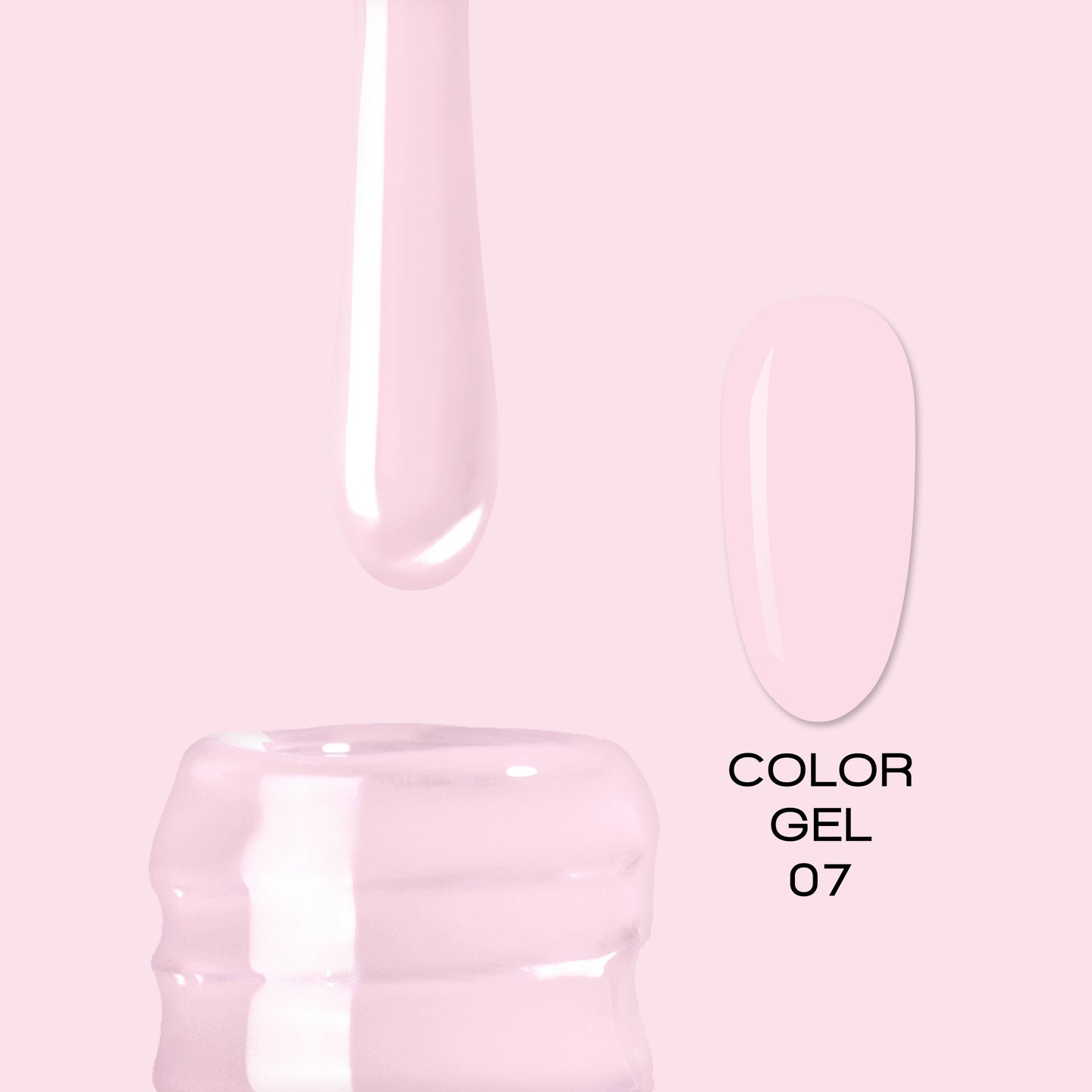 ELITE EMBRACE Professional Color Gel Polish 07 10мл Кольоровий Гель-лак ECG0710