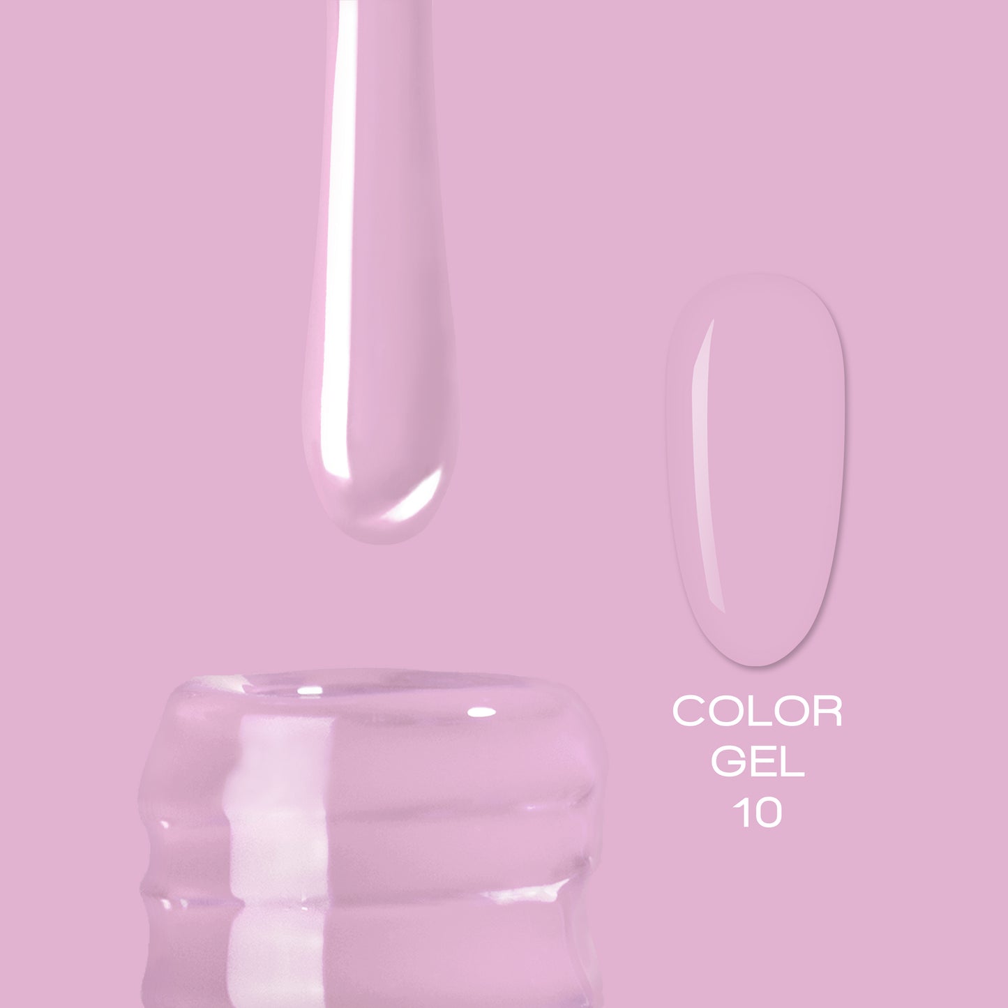 ELITE EMBRACE Professional Color Gel Polish 10 10мл Кольоровий Гель-лак ECG1010