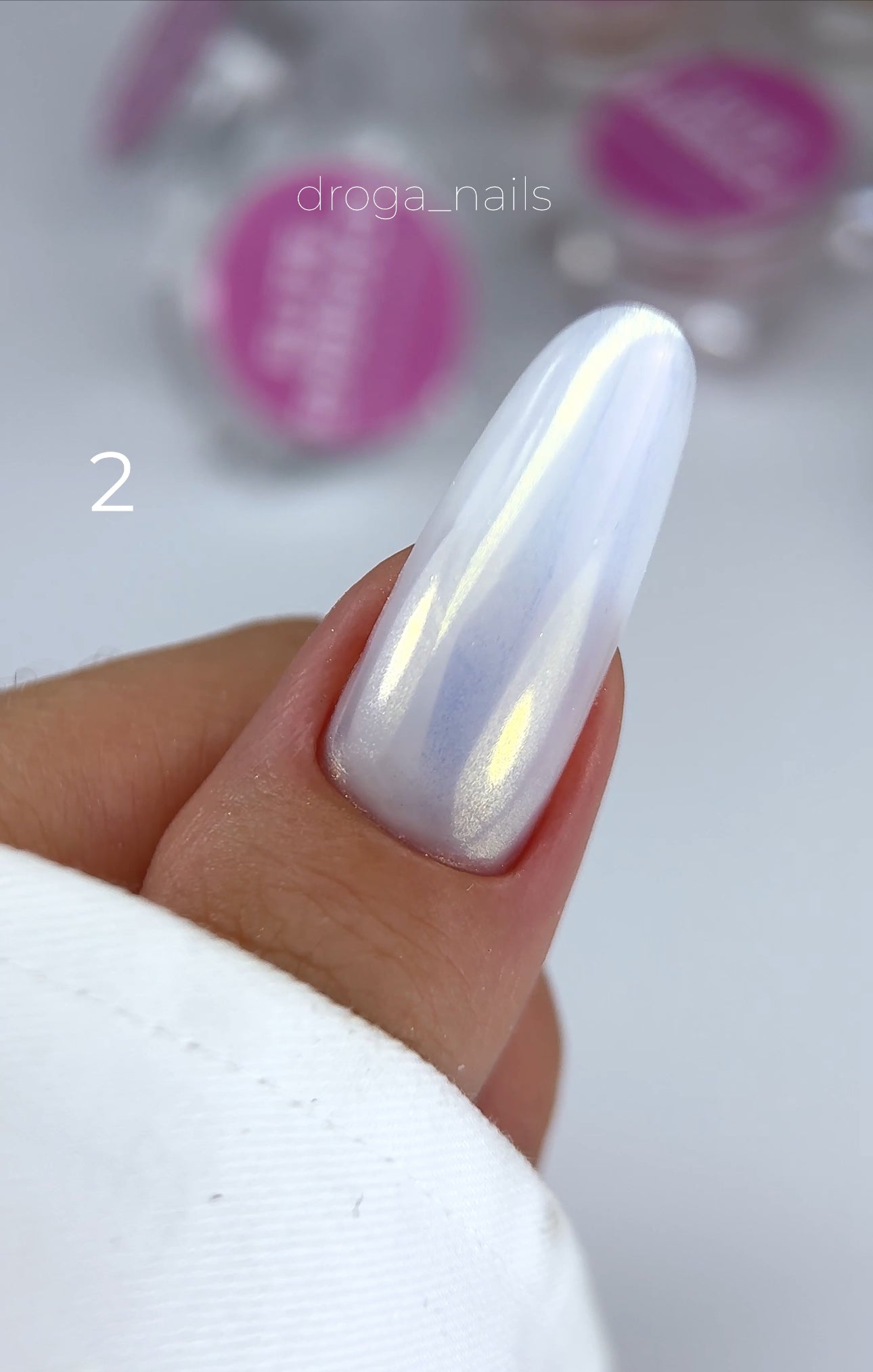 Elite Embrace Professional Pearl Powder Перлинна Втирка для Манікюру 1г
