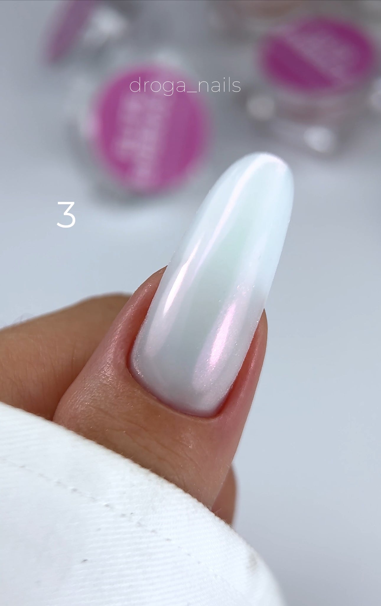 Elite Embrace Professional Pearl Powder Перлинна Втирка для Манікюру 1г