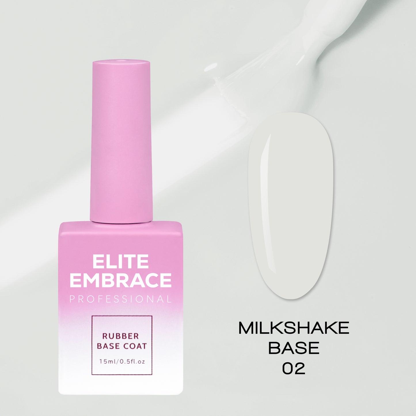 ELITE EMBRACE Professional Milkshake Base 02 15мл База Ніжного Кольору EMB0215