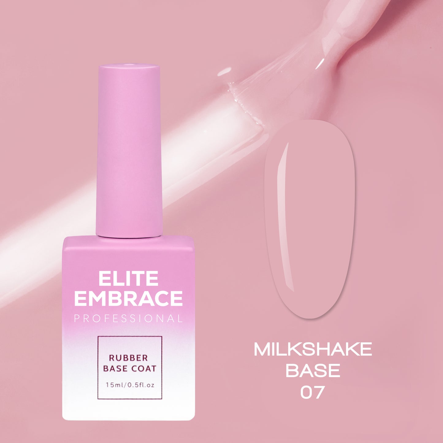 ELITE EMBRACE Professional Milkshake Base 07 15мл База Ніжного Кольору EMB0715
