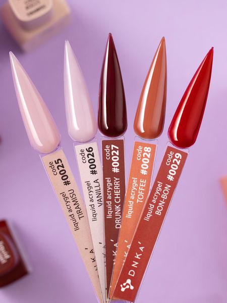 DNKa' Liquid Acrygel #0025 Tiramisu 12мл Рідкий гель для укріплення LAD0025