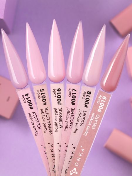 DNKa' Liquid Acrygel #0016 Meringue 12мл Рідкий гель для укріплення LAD0016