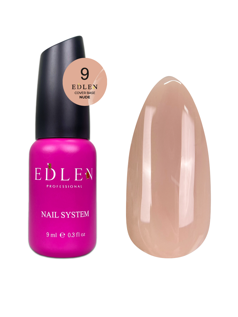 Edlen Cover Base Nude База кольорова камуфлююча Едлен 9 мл