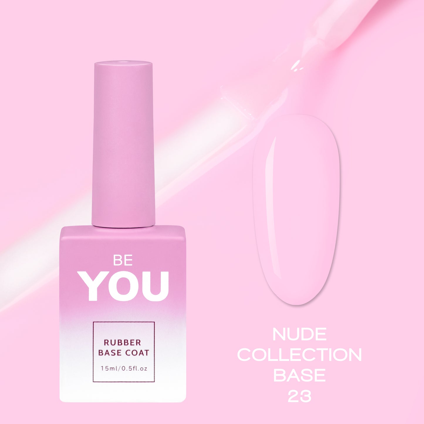 BEYOU Professional Nude collection Base 23 15ml Nude Base BNB2315