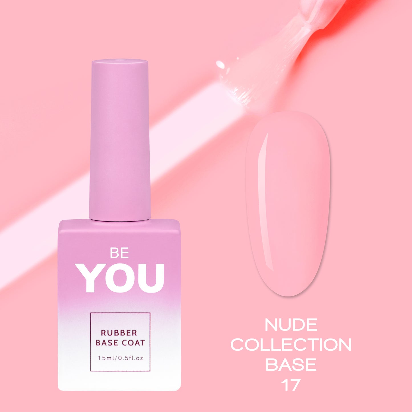 BEYOU Professional Nude collection Base 17 15ml Nude Base BNB1715