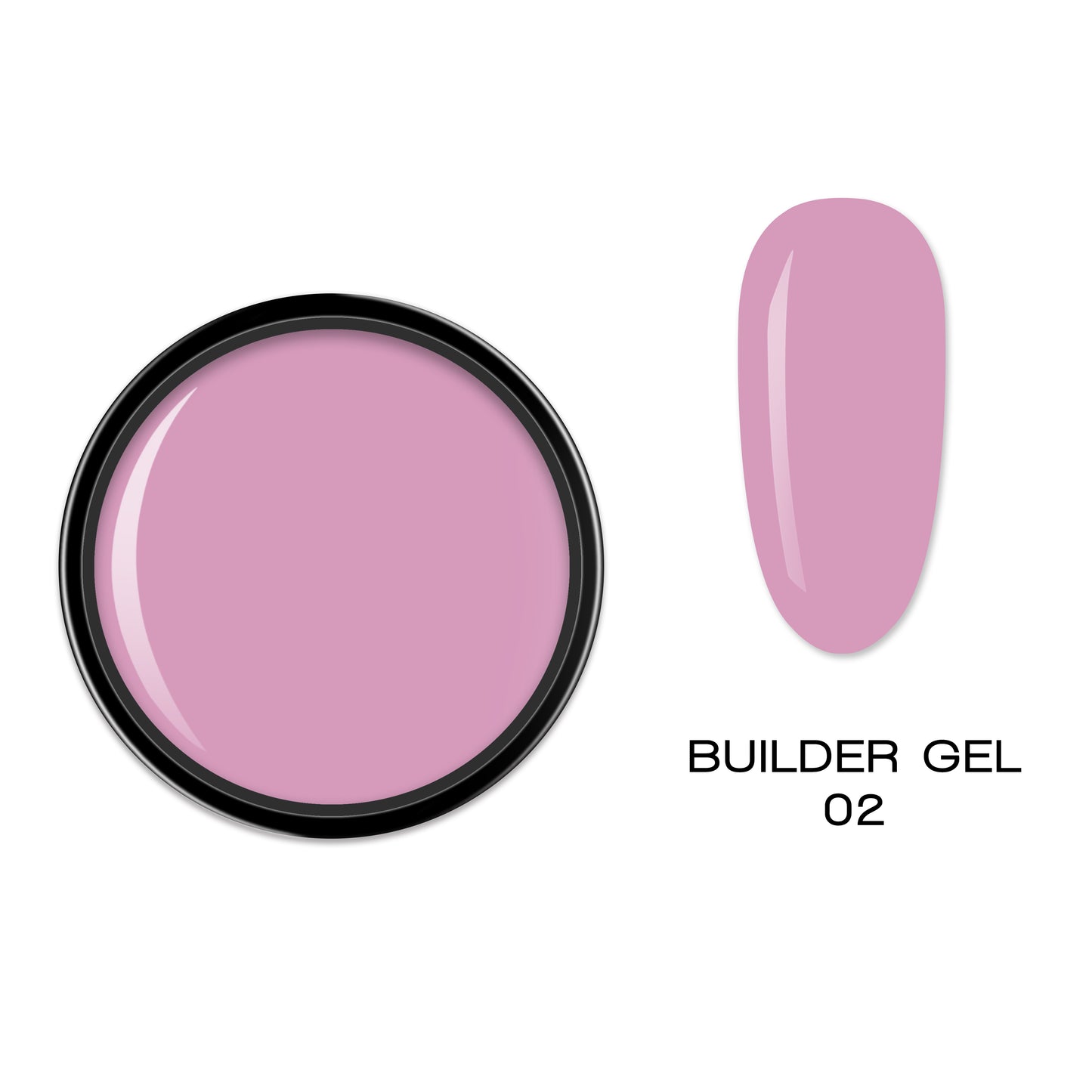 ELITE EMBRACE Professional Builder Gel 02 30г Гель для Моделювання нігтів A10494