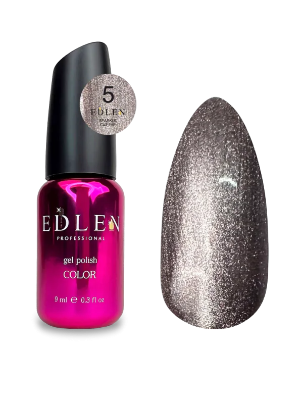 Edlen Sparkle Cat Color gel polish Гель-лак «Котяче Око» 9 мл