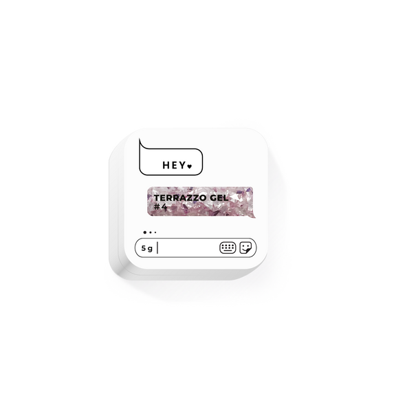 HEYLOVE. TERRAZZO GEL, ГЕЛЬ ДЛЯ ДИЗАЙНУ 5 г