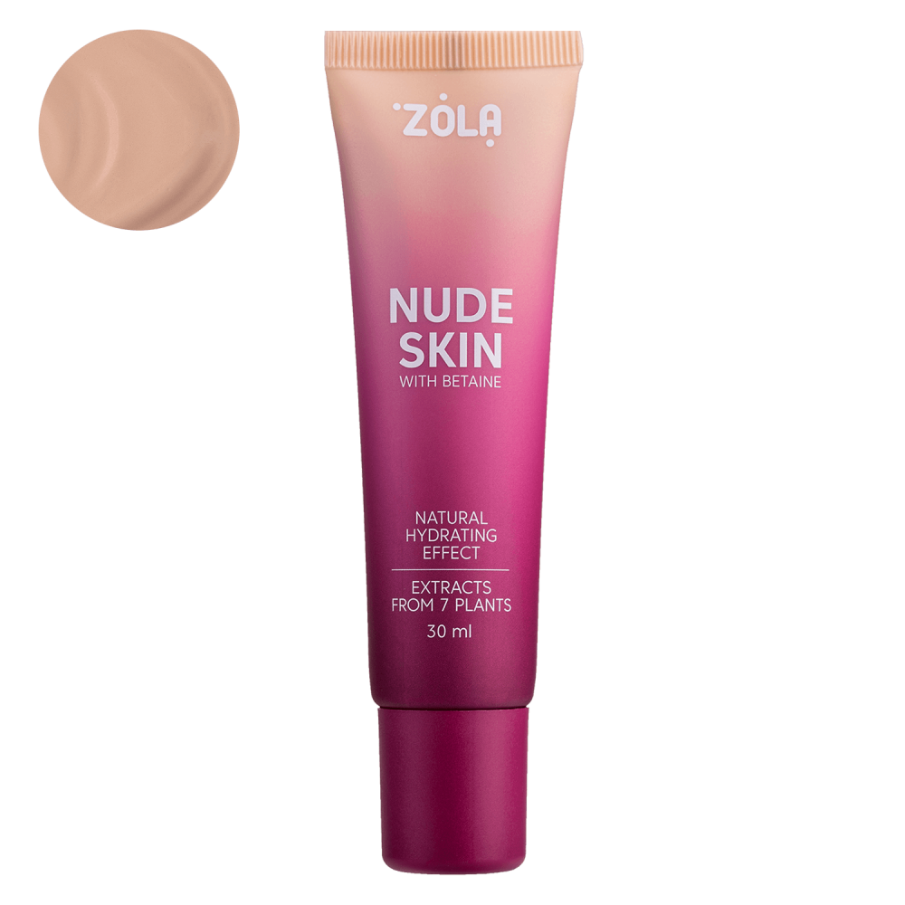 ZOLA ОСНОВА ТОНАЛЬНА NUDE SKIN 02 MEDIUM 30 мл