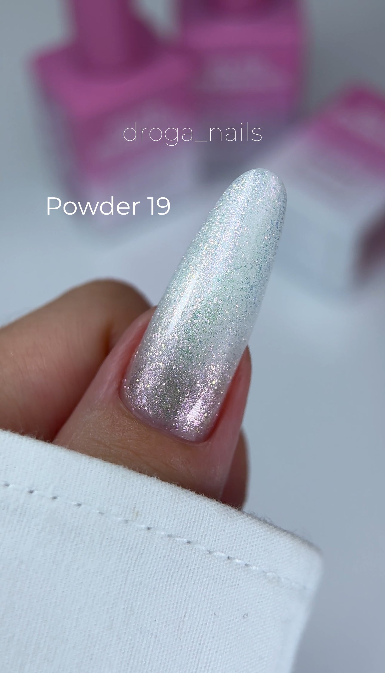 ELITE EMBRACE Professional Top Coat 19 Powder 15мл Топ Пудровий ETP1915