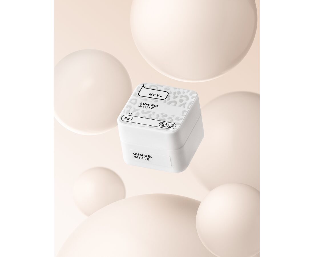 HEYLOVE. Gum gel 5 g, гель-жуйка для дизайну