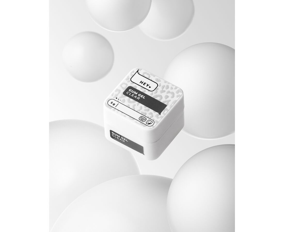 HEYLOVE. Gum gel 5 g, гель-жуйка для дизайну
