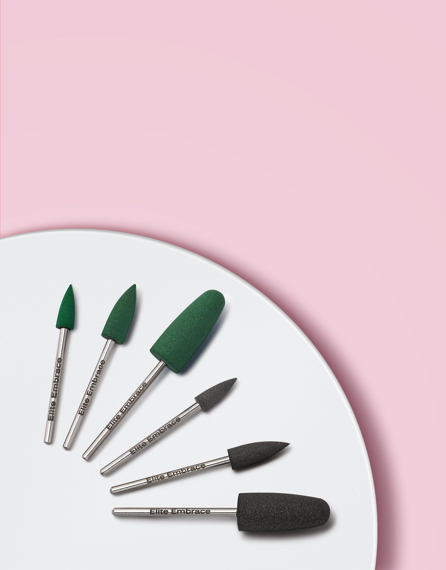 ELITE EMBRACE Professional Silicon Polishing Bit green 10*24mm Силіконовий полірувальний біт Зелений