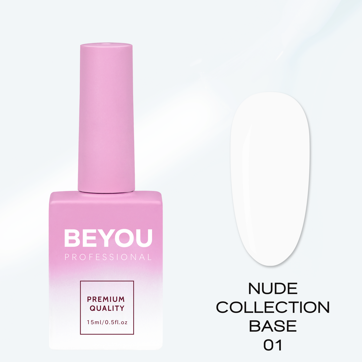 BEYOU Professional Nude collection Base 01 15мл Нюдова База BNB0115