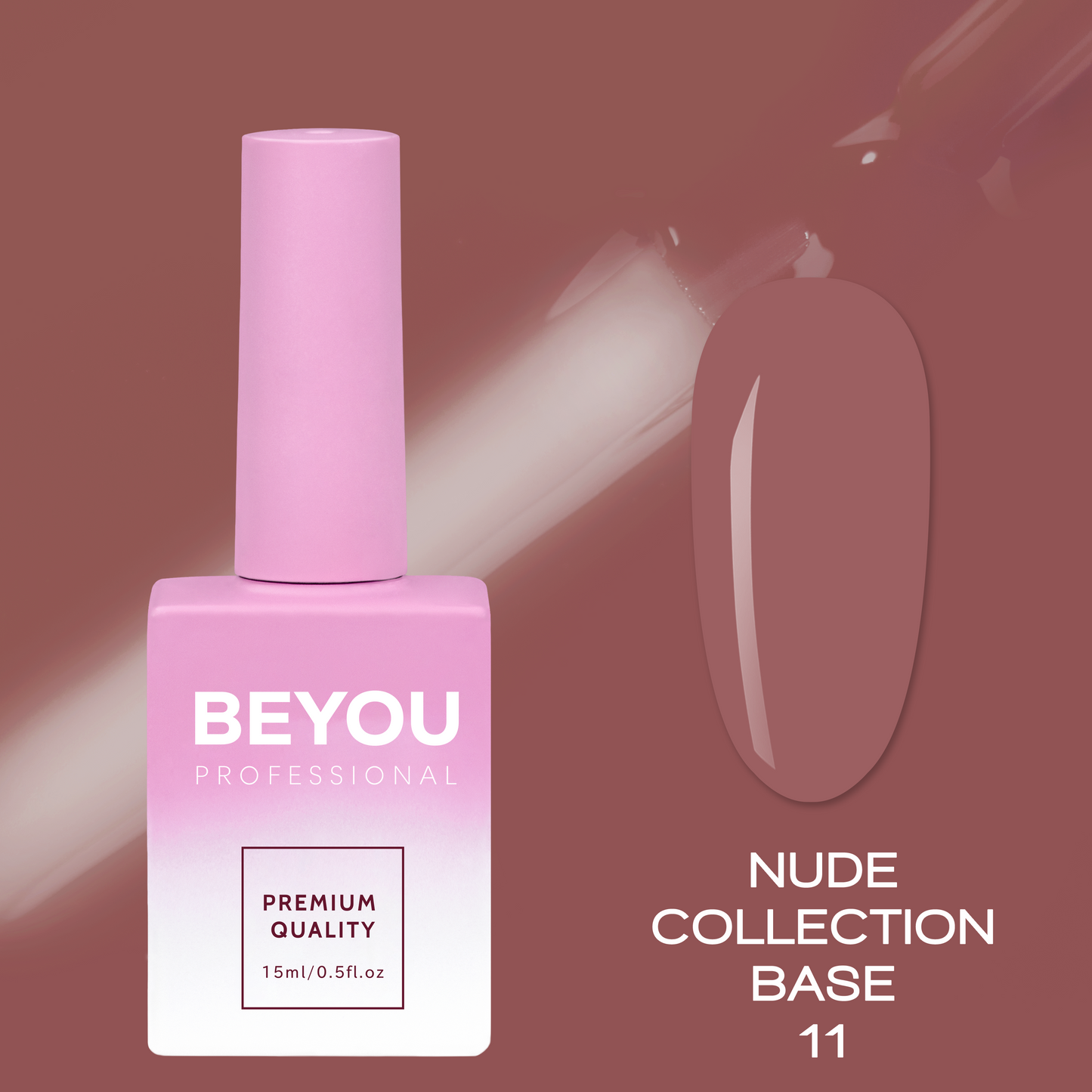 BEYOU Professional Nude collection Base 11 15мл Нюдова База BNB1115