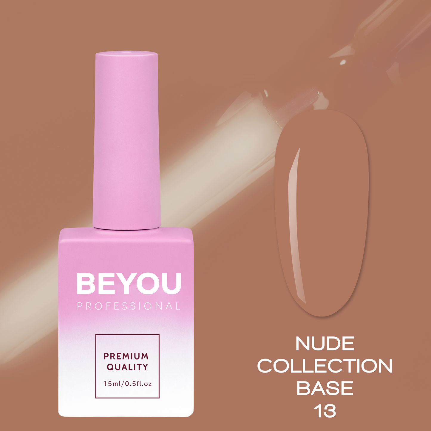 BEYOU Professional Nude collection Base 13 15мл Нюдова База BNB1315