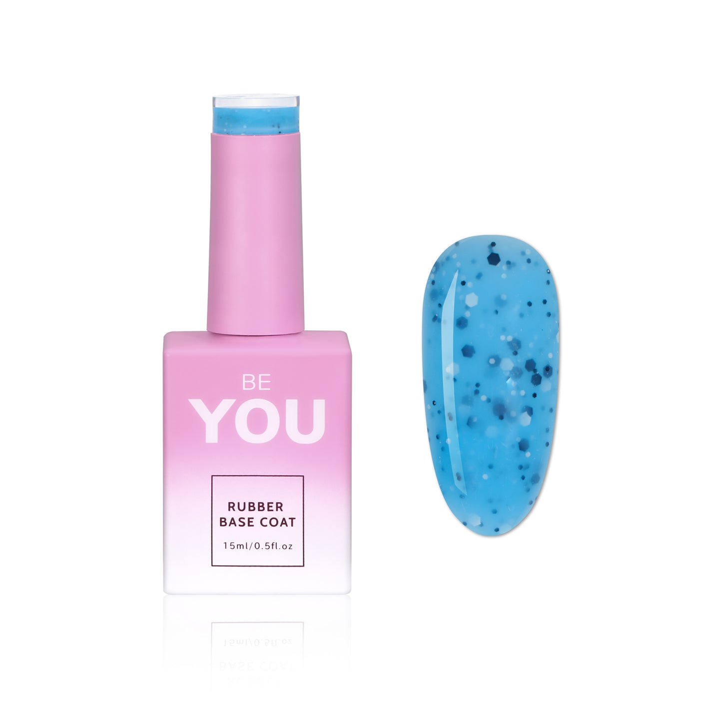 BEYOU Professional Yogurt Base 15мл База з Кольоровою Крихтою BYB0015