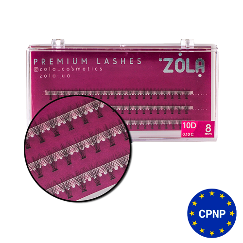 ZOLA Вії-пучки 10D 05338