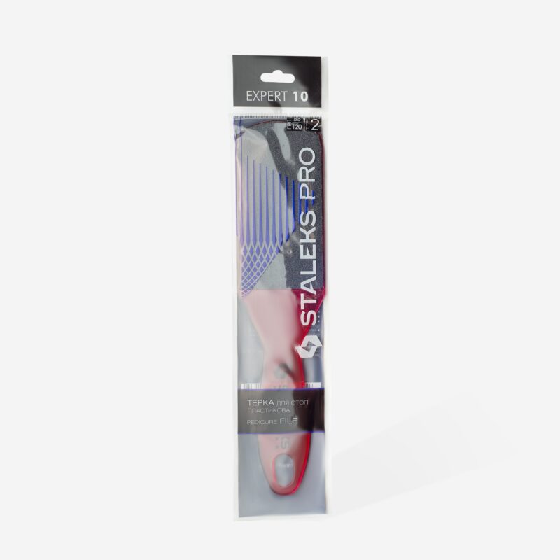 Пилка для п'ят пластикова STALEKS PRO EXPERT 10 TYPE 2 AE-10/2
