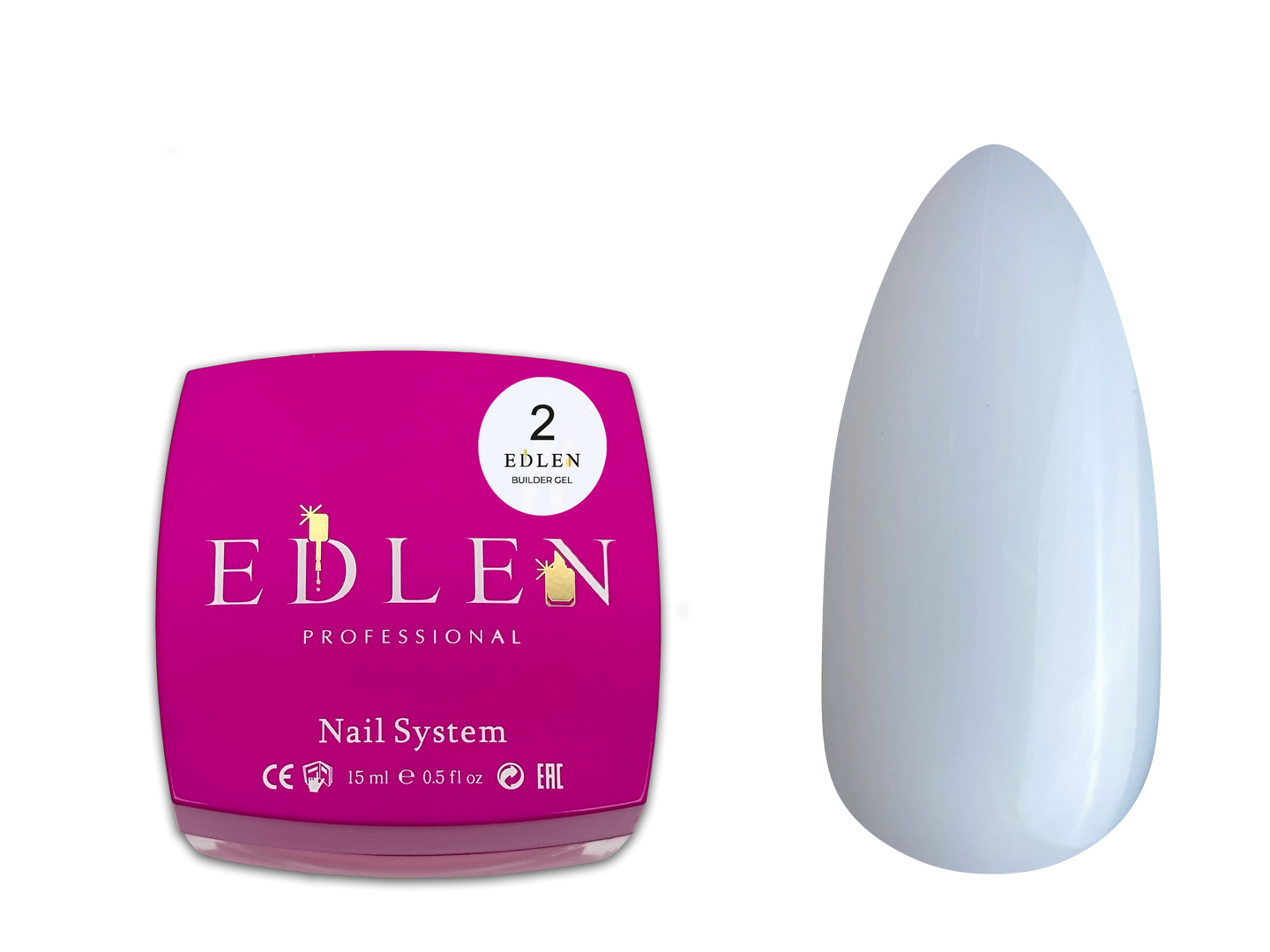 Builder gel Edlen Будівельний гель 15 мл