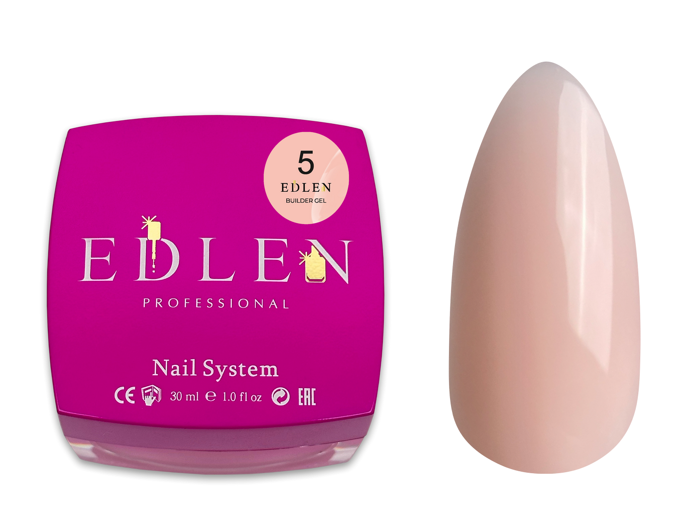 Builder gel Edlen Будівельний гель 30 мл