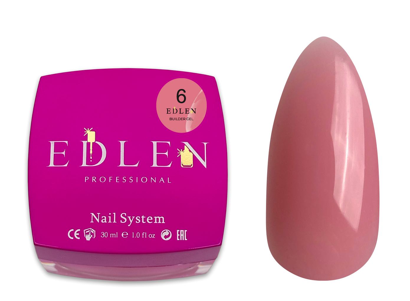 Builder gel Edlen Будівельний гель 30 мл