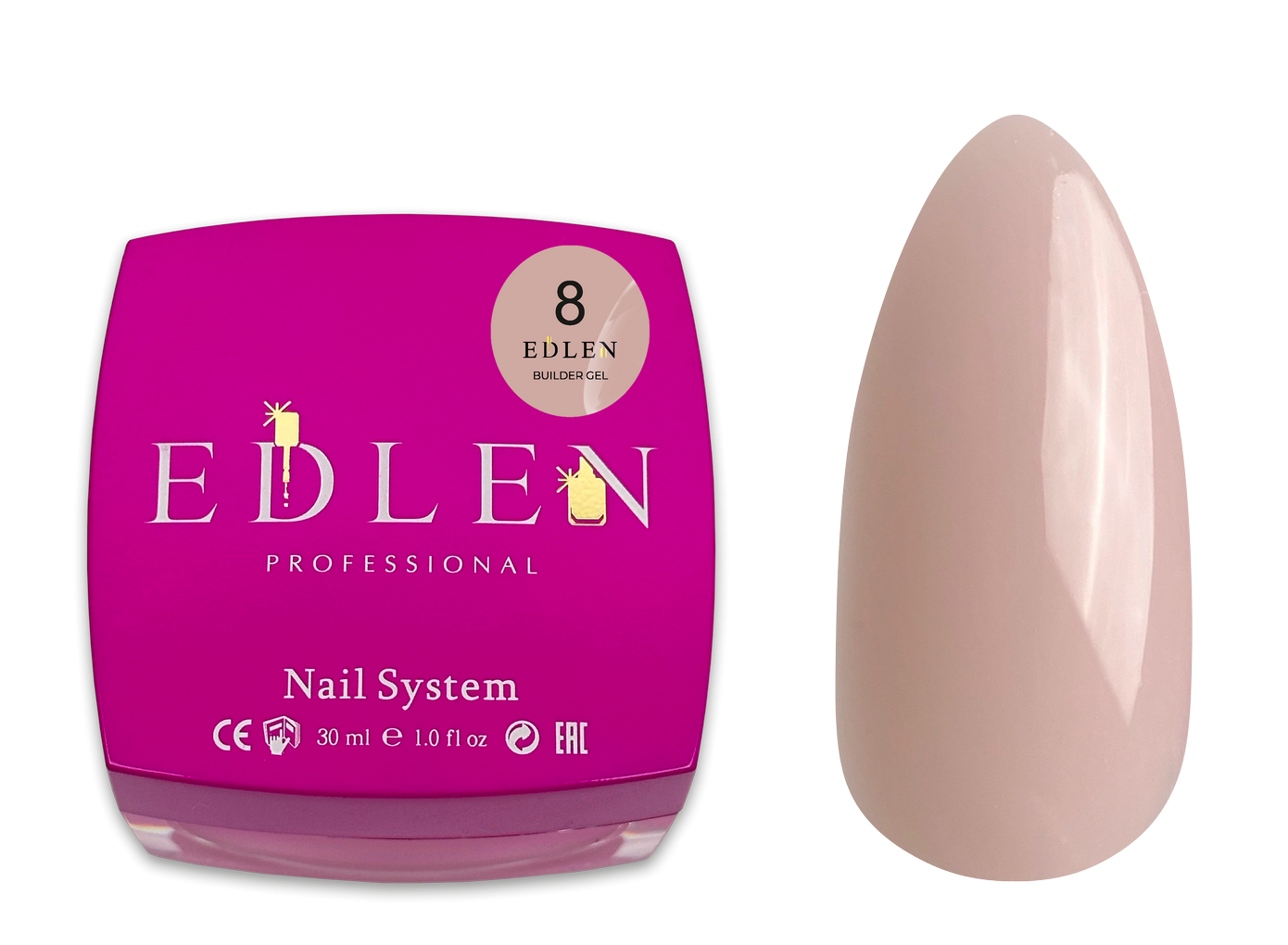 Builder gel Edlen Будівельний гель 30 мл