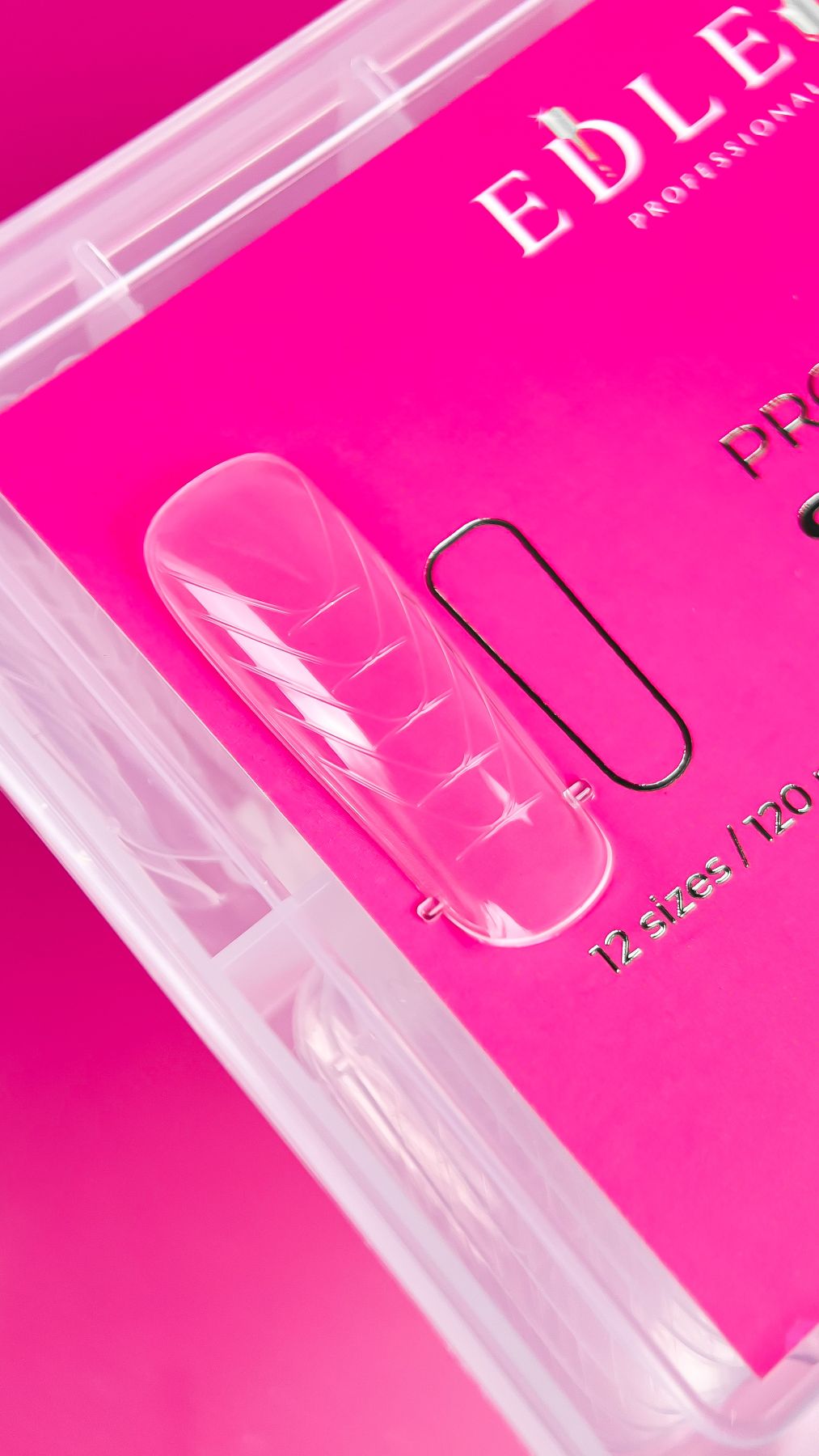 Верхні форми для нарощування EDLEN Professional Top Nail Form 120 шт