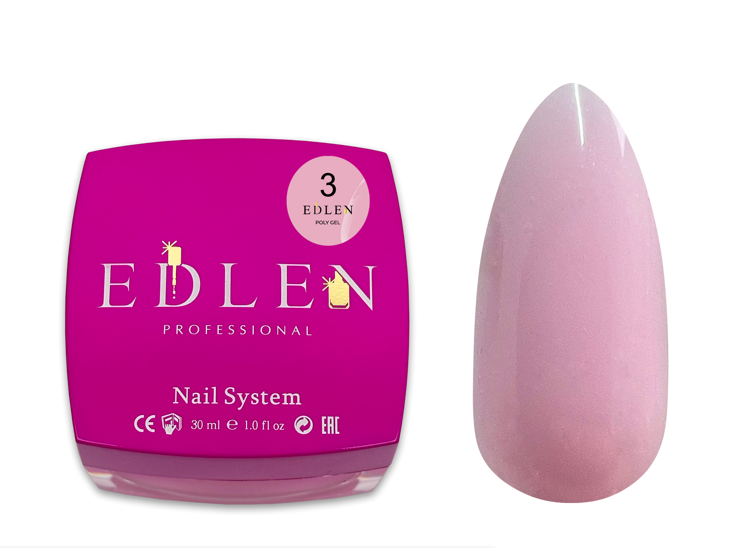 Poly gel Edlen Полігель Едлен 30 мл
