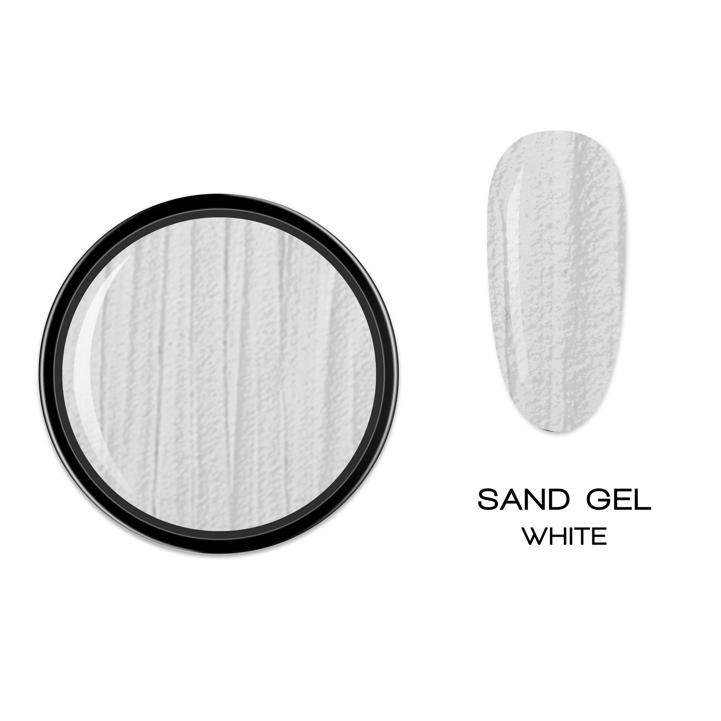 ELITE EMBRACE Professional Sand Gel White 5г ESGW05
