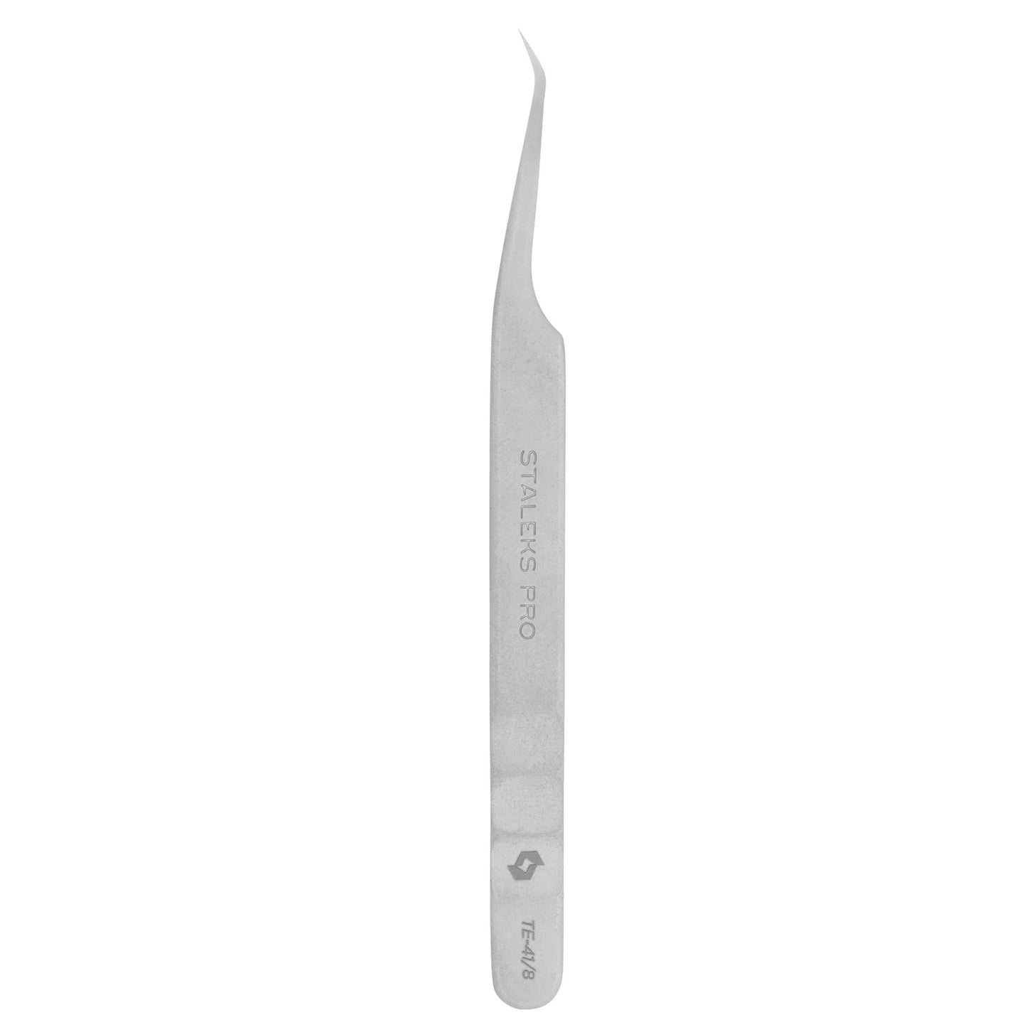 Пінцет для вій професійний mini L STALEKS PRO EXPERT 41 TE-41/8