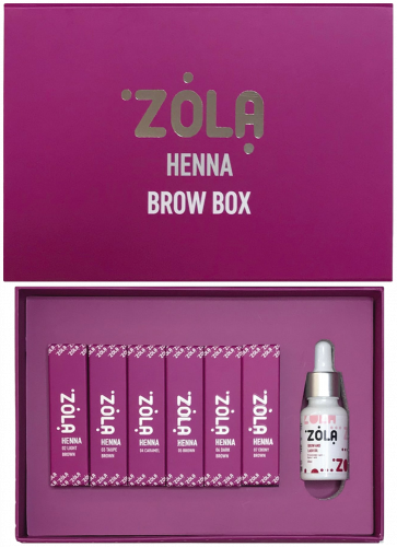 ZOLA ХНА БОКС (HENNA BOX) 6 ШТ ПО 5 Г 04167
