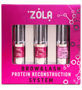 ZOLA Pink Набір для ламінування Brow&Lash Protein Reconstruction System 05173