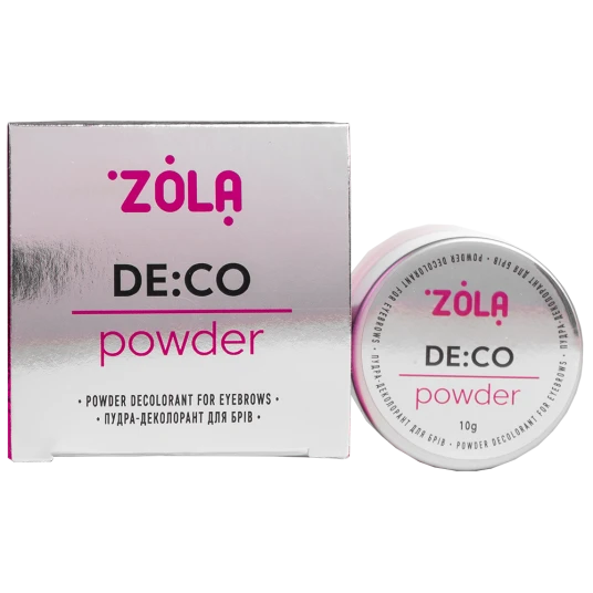 ZOLA Пудра-деколорант для брів DE:CO Powder 10 g 05198