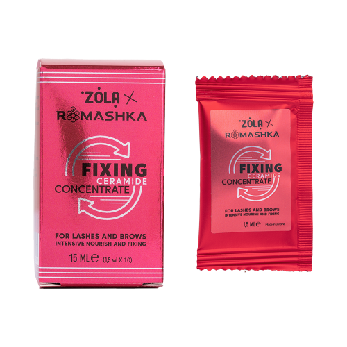 ZOLA X ROMASHKA ФІКСУЮЧИЙ КОНЦЕНТРАТ У САШЕ FIXING CERAMIDE CONCENTRATE 1,5 МЛ 05509