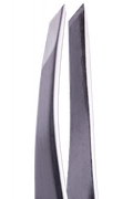ZOLA COLOR SERIES ПІНЦЕТ СКОШЕНИЙ ПРОФЕСІЙНИЙ ДЛЯ БРІВ SILVER 05516