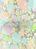 Гель-лак Edlen Confetti Glitter 5 мл