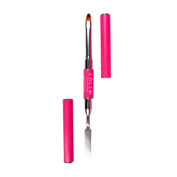 Двосторонній пензель-шпатель для полігелю Poly Gel Brush Edlen