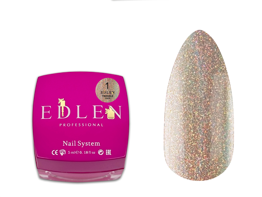 Edlen Twinkle paste Едлен Паста для дизайну нігтів  5 мл
