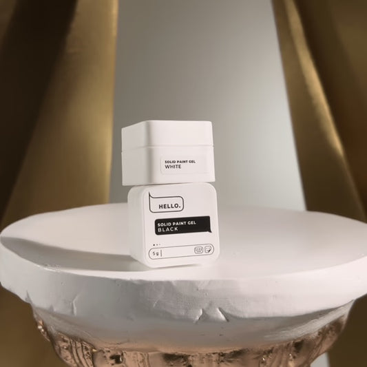 HEYLOVE SOLID PAINT GEL ГЕЛЬ ФАРБА ДЛЯ НІГТІВ BLACK ЧОРНА 5 г