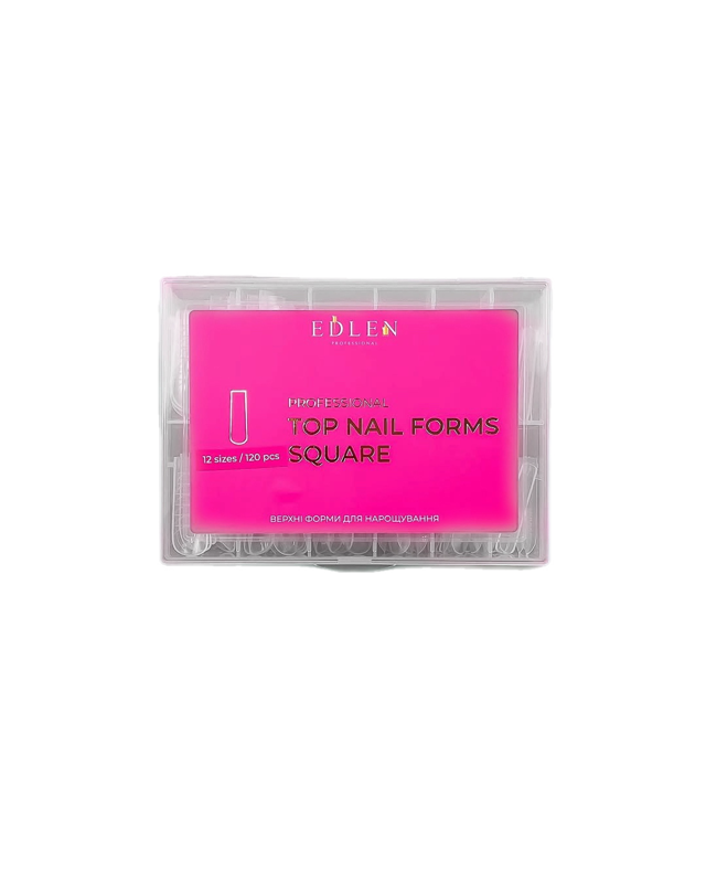 Верхні форми для нарощування  EDLEN Professional Top Nail Form 120 шт