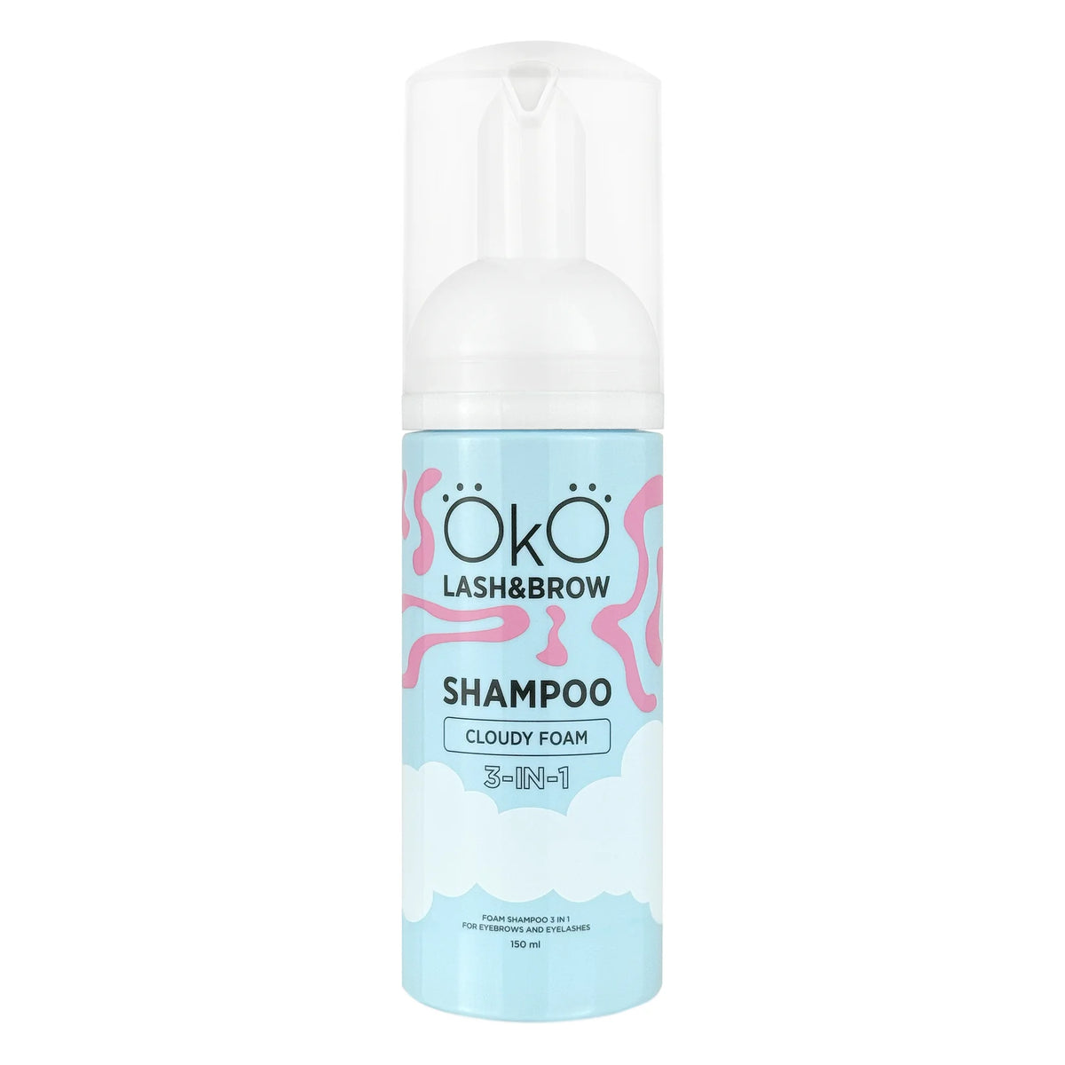 Шампунь-піна 3в1 OKO Shampoo Cloudy Foam, 80\150 мл