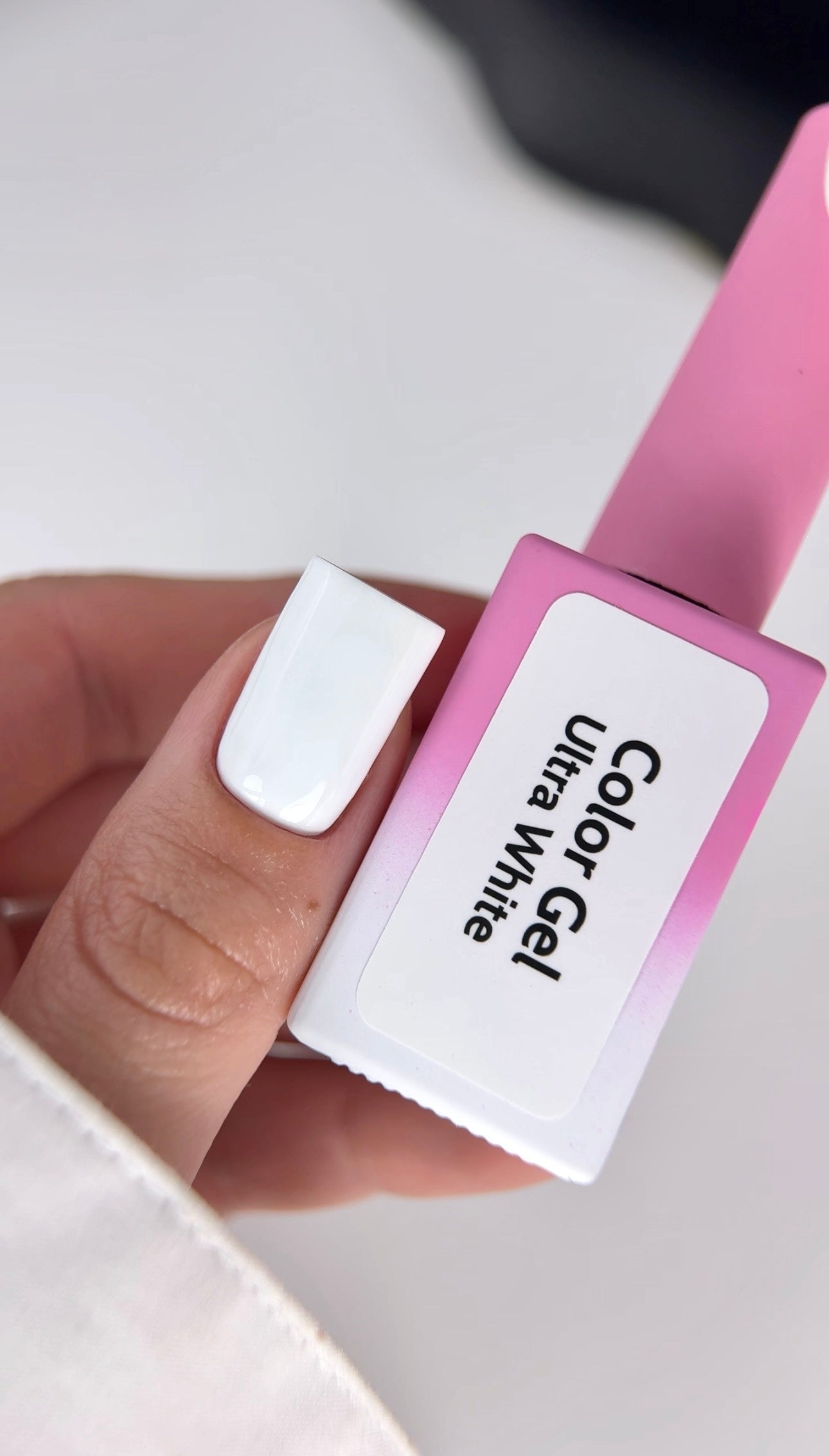 BEYOU Professional Color Gel Ultra White Білий гель-лак 15 мл