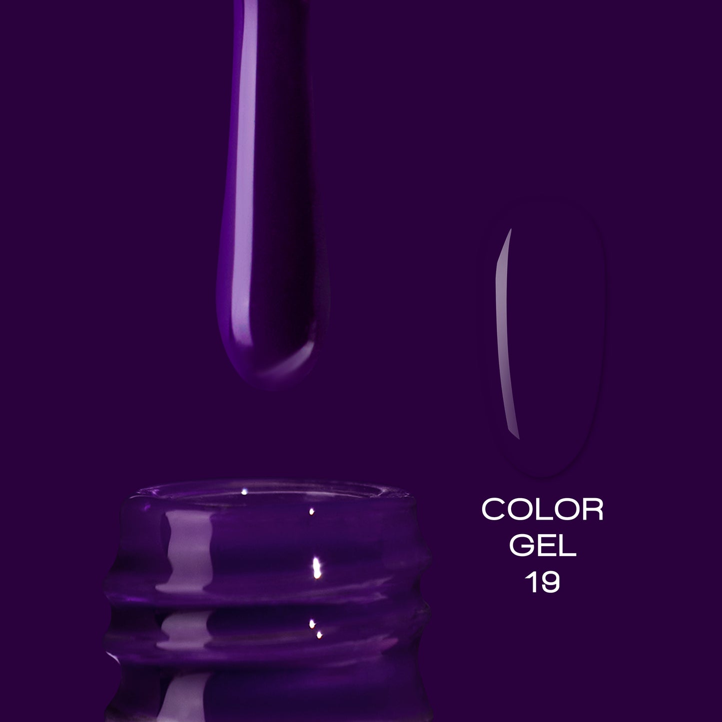 ELITE EMBRACE Professional Color Gel 19 10мл Кольоровий Гель M174 