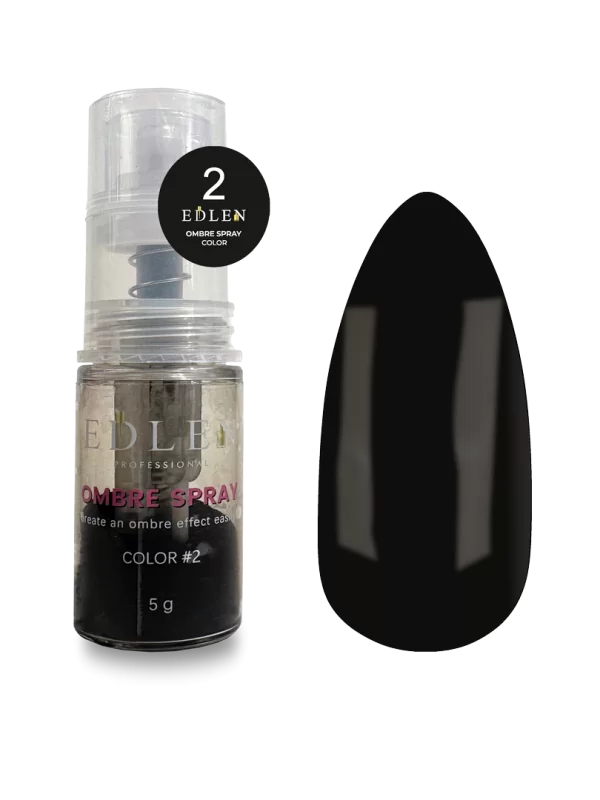 Пудра спрей для дизайну Edlen Professional Ombre Spray