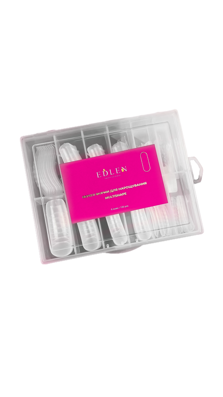 Верхні форми для нарощування  EDLEN Professional Top Nail Form 120 шт