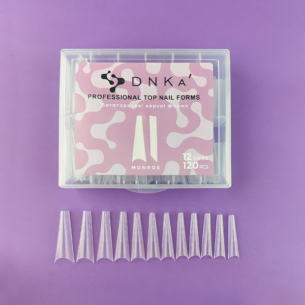 Верхні форми DNKa' Top Nail Forms 120шт